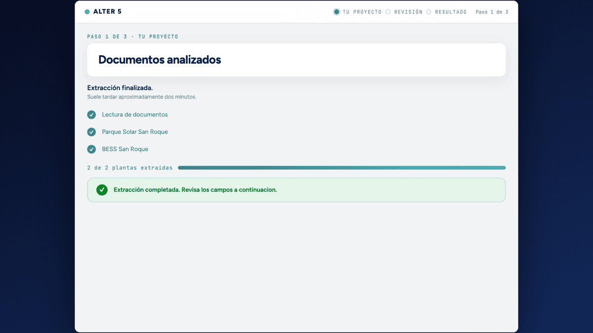 Platform — project documents analysed