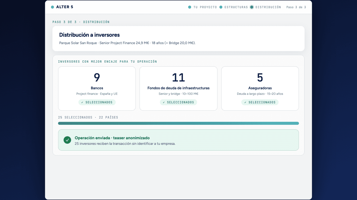 Platform — distribution to banks, debt funds and insurers